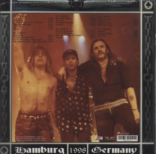 Motorhead Everything Louder Than Everyone Else German 3-LP